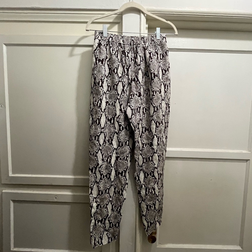 A.L.C. Python Print Pants Size 2 - image 2
